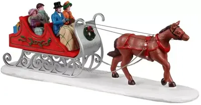 Victorian Sleigh Kerst LEMAX - Lemax