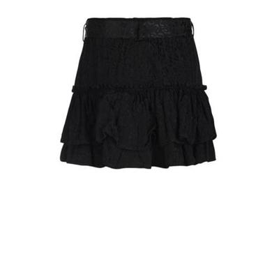 Jill & Mitch by Shoeby rok Catice met all over print en ceintuur zwart