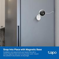 Tapo C125 Wifi-bewakingscamera met AI IP-camera Wit - thumbnail