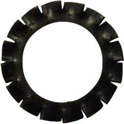 TOOLCRAFT A2,2 D6798 194749 Gekartelde schijven Binnendiameter: 2.2 mm M2 DIN 6798 Verenstaal 100 stuk(s)