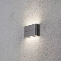 Wandarmatuur chieri 2x6W 9 cm grijs Konstsmide - Konstsmide - thumbnail