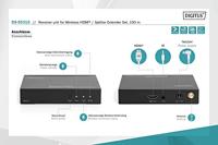 Digitus DS-55315 Draadloze HDMI-ontvanger 100 m 5 GHz 1024 x 720 Pixel, 1080 x 720 Pixel, 1200 x 720 Pixel, 1280 x 720 Pixel, 1334 x 720 Pixel, 1440 x 1080 - thumbnail