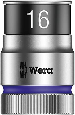 Wera 8790 HMC HF Zyklop Hand- en Machinedop met 1/2" Aandrijving met Vasthoudfunctie , 16.0 mm - 1 stuk(s) - 05003736001