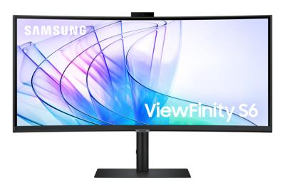 Samsung ViewFinity S6 LS34C652VAUXEN Monitor Zwart