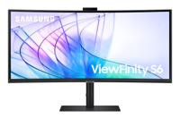 Samsung ViewFinity S6 LS34C652VAUXEN Monitor Zwart - thumbnail