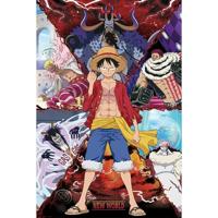 Poster One Piece - Luffy vs New World 91,5x61cm - thumbnail