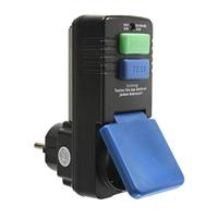 AS Schwabe 45230 PRCD-tussenstekker PRCD 230 V Zwart IP44 - thumbnail