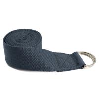 Yoga Riem D-ring Katoen Grijs (183 cm) - thumbnail