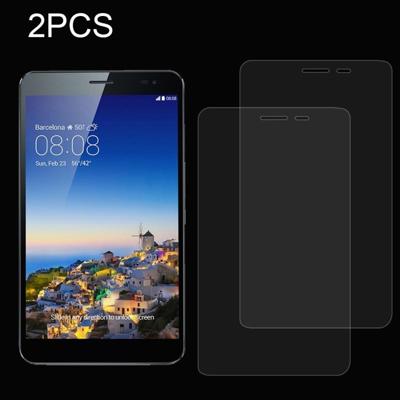 2 stuks voor Huawei Honor Tablet 2 8.0 inch 0.3mm 9H oppervlakte hardheid volledige scherm gehard glas Screen Protector