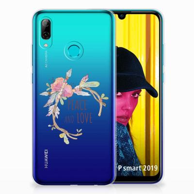 Huawei P Smart 2019 Telefoonhoesje met Naam Boho Text Huawei P Smart 2019 Telefoonhoesje met Naam Boho Text