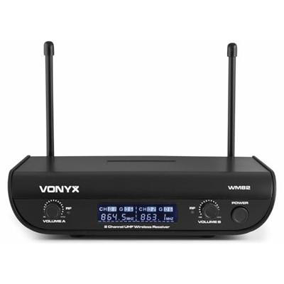 Vonyx WM82 dubbele draadloze microfoonset