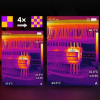 Guide Sensmart E3 warmtebeeldcamera Grafiet 256 x 192 Pixels Ingebouwd display LCD 640 x 480 Pixels - thumbnail