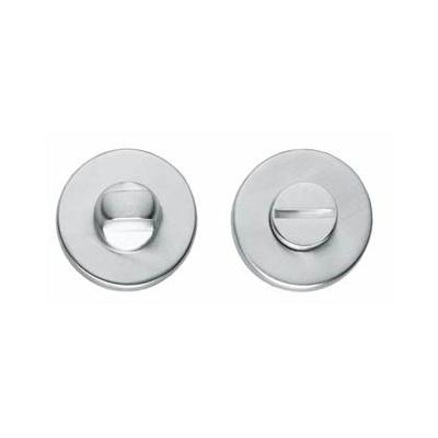 Intersteel Rozet met toilet-/badkamersluiting verdekt 49x7mm - chroom mat