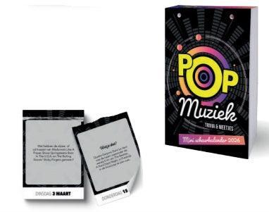 Pop Muziek Mini Scheurkalender 2026
