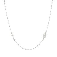 Ketting Dames Amen CROB20 Zilverkleurig - thumbnail