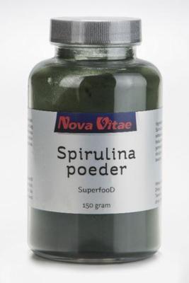 Nova Vitae Spirulina poeder 150 Gram Nova Vitae Spirulina poeder 150 Gram