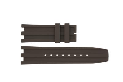Horlogeband Dolce & Gabbana DW0764 / F360006010 Rubber Bruin 27mm Horlogeband Dolce & Gabbana DW0764 / F360006010 Rubber Bruin 27mm