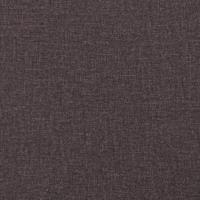 Bed met matras "Dover" stof donkerbruin 140x190 cm - thumbnail