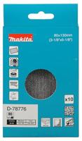 Makita Schuurgaasvel 80x133mm A80 velcro | 10 stuks - D-78776 - thumbnail