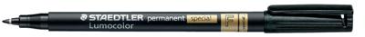 Staedtler Lumocolor permanent special F 319 F-9 Permanent marker Zwart Watervast: Ja