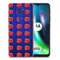 Motorola Moto G9 Play | E7 Plus | Siliconen Case | Paprika Red - thumbnail