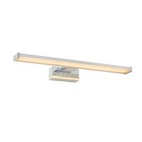 Lucide ONNO - Spiegellamp Badkamer - LED - 1x8W 3000K - IP44 - Mat chroom - thumbnail