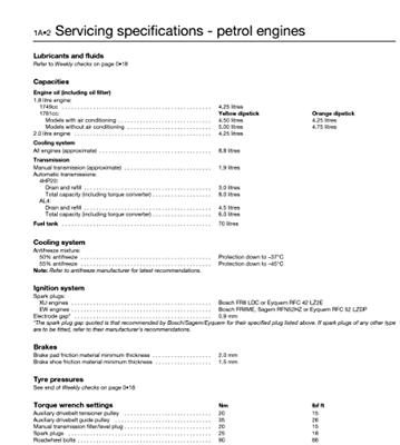 Haynes Werkplaatshandboek Peugeot 406 benzine & diesel (maart 1999 - 2002) 3982