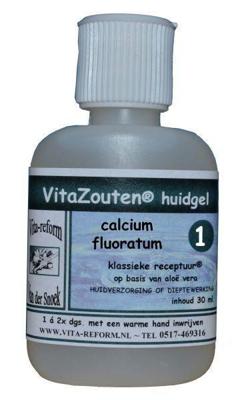 Vitazouten Calcium fluoratum huidgel nr. 01 30 Milliliter Vitazouten Calcium fluoratum huidgel nr. 01 30 Milliliter