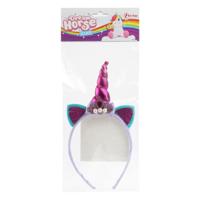 Dream Horse diadeem eenhoorn paars - thumbnail