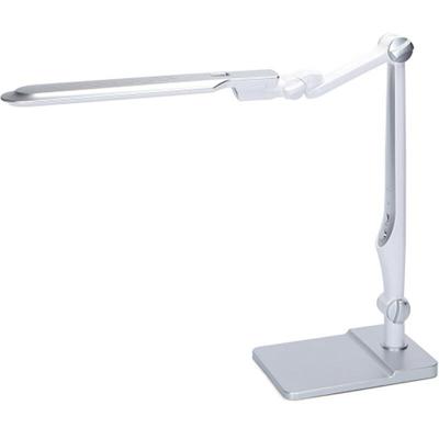 LED Bureaulamp 9W - Dimbaar en Kleur Aanpasbaar - Mat Zilver