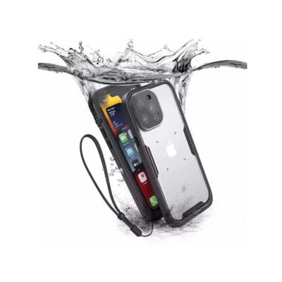 Catalyst Total Protection Waterproof Case iPhone 14 Pro Zwart