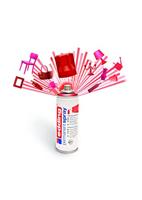 Edding Permanent Spray 5200, 200 ml, verkeerswit mat - thumbnail