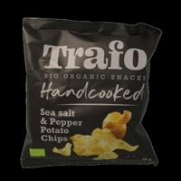 Trafo Chips handcooked zout en peper bio 40 Gram - thumbnail