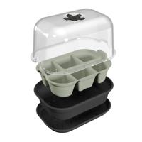 Elho Green Basics zaaitray 22cm steengroen - thumbnail