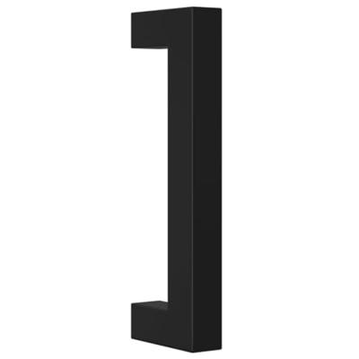 Handvatten 20 st 96 mm roestvrij staal zwart