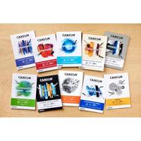 Aquarelpapier Canson Graduate Watercolour 20vel 250gr A4 natuurlijk wit - thumbnail