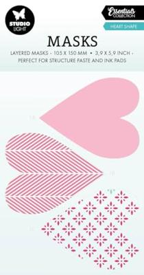 Studio Light • essentials masks heart shape