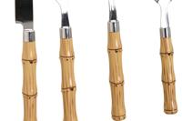 Bestek Home ESPRIT Zilverkleurig Natuurlijk Roestvrij staal ABS 3 x 2 x 16 cm 24 Onderdelen - thumbnail