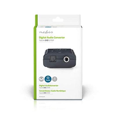 Nedis ACON2502AT digitale audioconverter | 2-traps - digitale RCA (S/PDIF) + TosLink | digitale RCA (S/PDIF) + TosLink