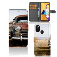 Samsung Galaxy M21 | M30s | Telefoonhoesje met foto | Vintage Auto - thumbnail