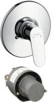 Hansgrohe Focus douchemengkraan complete set inbouw, chroom - thumbnail
