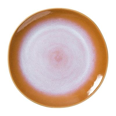 Ontbijtbord roots - oranje - ø22x2.5 cm Ontbijtbord roots - oranje - ø22x2.5 cm