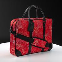 Red Shadow Laptop bag Lureaux - Handgemaakte Nette Schoenen Voor Heren - thumbnail