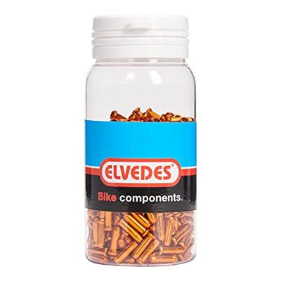 Elvedes antirafeldopjes 2,3mm oranje (500x) alum. ELV2012017