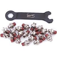 CONTEC mtb pedaal pins "r-pins+" ct pedal pins r-plus steel silver 20pcs in.key - thumbnail