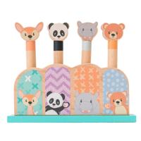 Studio Circus houten pop-up dieren - thumbnail