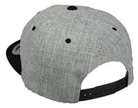 Flexfit FX6089MT Classic Snapback 2-Tone - Heather Grey/Black - One Size - thumbnail