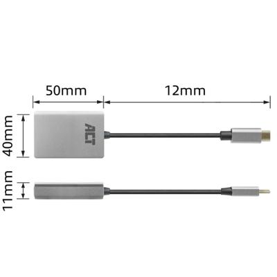 ACT AC7054 USB-C Multi kaartlezer - thumbnail