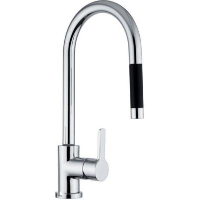 Plieger New Road keukenkraan met uittrekbare handdouche chroom RD1371T2