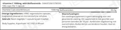 -Vitamine C 1000mg, with Bioflavonoids 100v-caps